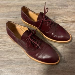 POMME D’OR Oxblood Oxford Loafers